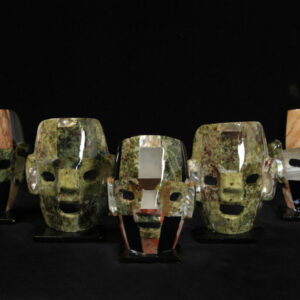 Assorted Mayan/Aztec Decorative Inlay Masks (One Mask)