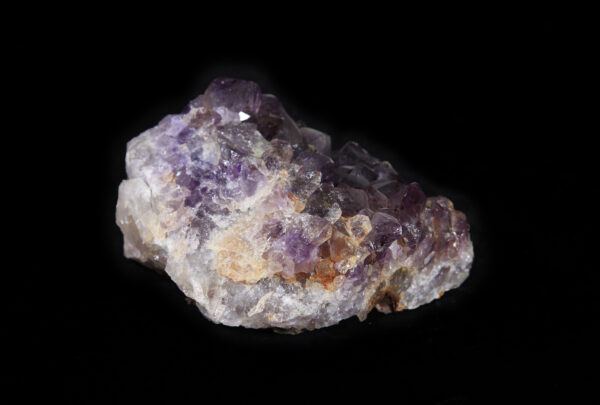 Purple and Orange Amethyst Crystal Cluster