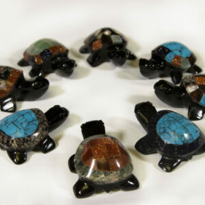 Assorted Inlaid Turtle (One Turtle)