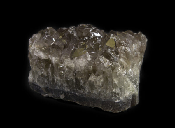Dark smokey-colored Amethyst Crystal Cluster