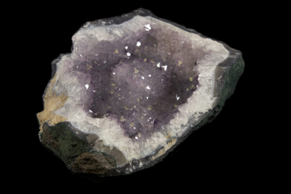 Stunning Large Cave Opening Purple Amethyst top view