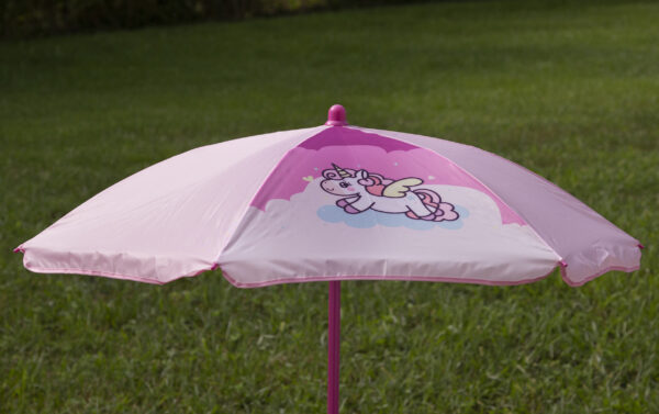 Kids Collapsible Unicorn Furniture Set Umbrella