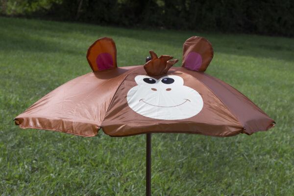 Kids Collapsible Monkey Furniture Set Umbrella