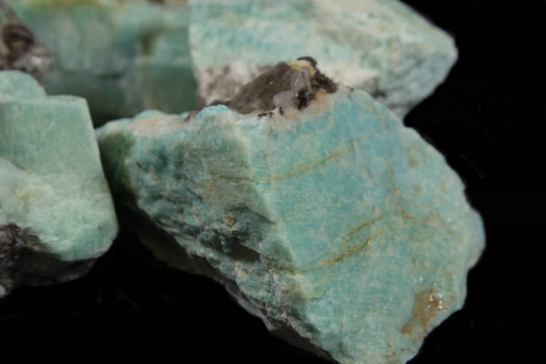 1 pound Amazonite pieces right side view