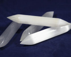 Several Double Sided Selenite Wands main