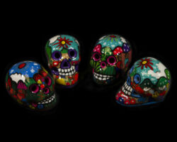 Day of the Dead Handpainted skulls