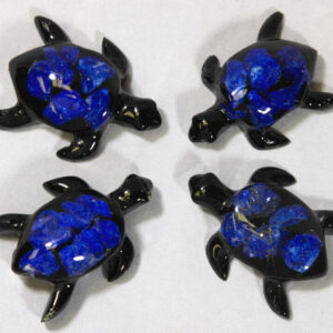 Small Blue Turtle - Semi Precious Mineral Turtles