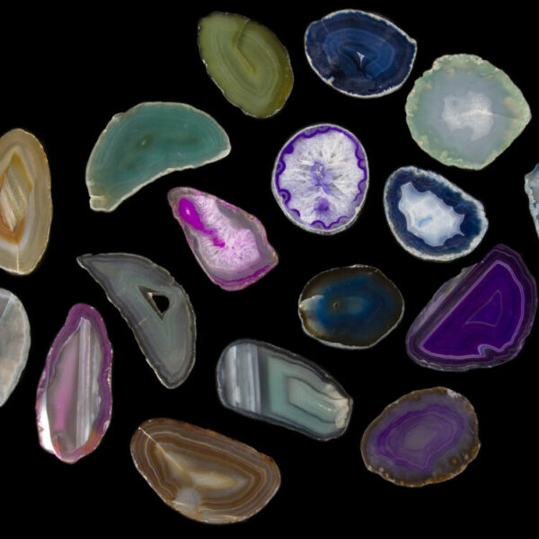 Assorted Agate Slices -10 Pack