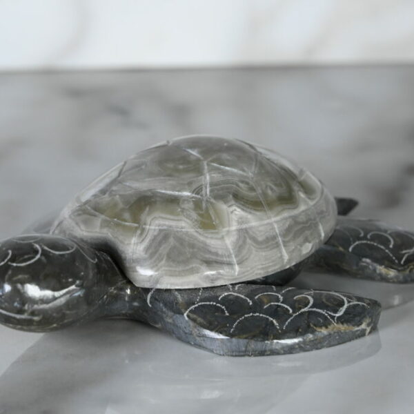 Marble Standing Turtle 4" -Turtleman Foundation Purchase (One Turtle)