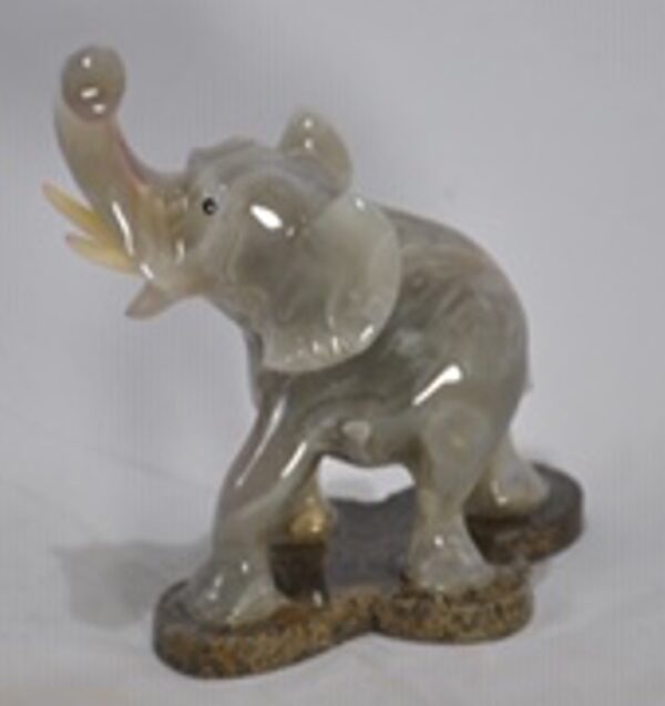 3 inch Marble Elephant figurine