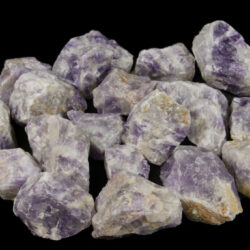 Pile of Chevron Amethyst Individual Pieces