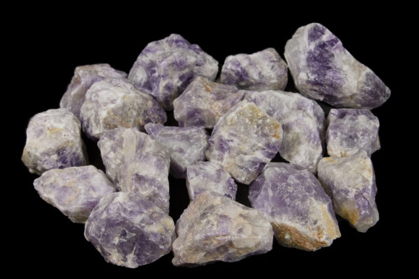 Pile of Chevron Amethyst Individual Pieces