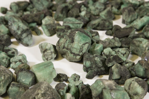 Pile of Medium Emerald Stones