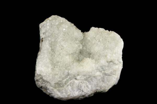 Heart Shaped Prasiolite view from the front
