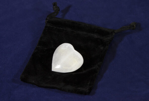 Heart Selenite in Selenite Protection Collection