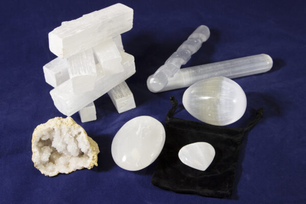 Selenite Protection Collection top view