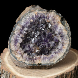 Amethyst Geode Half