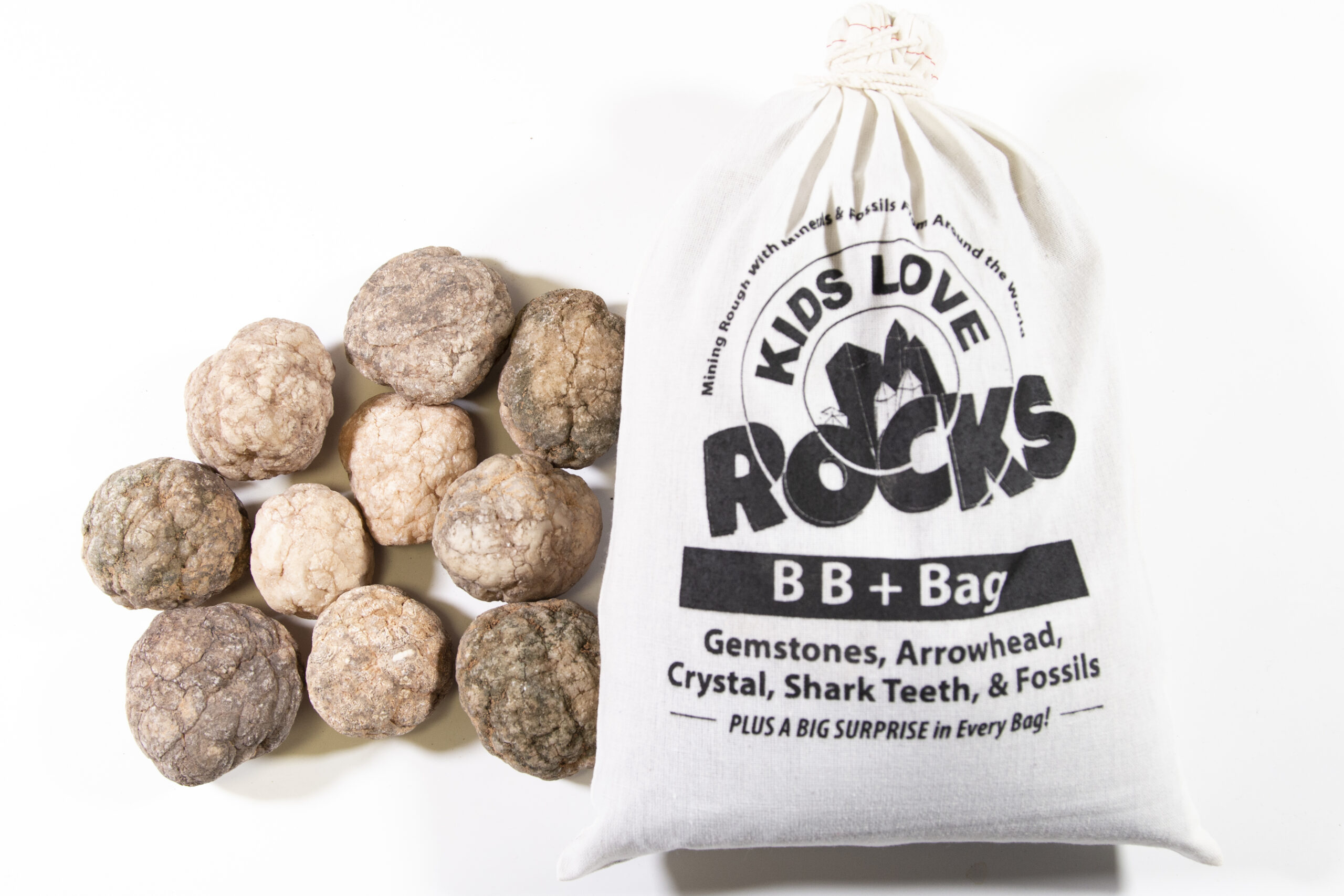 BB+ Bag and 10 Break your own geodes!