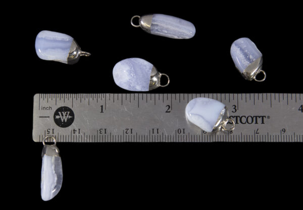 pendants being measured