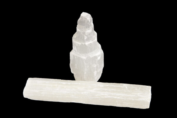 Deluxe Crystal kit selenite wand and tower