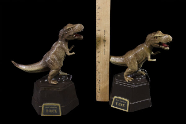 DINOSAUR BANK with ruler to scale