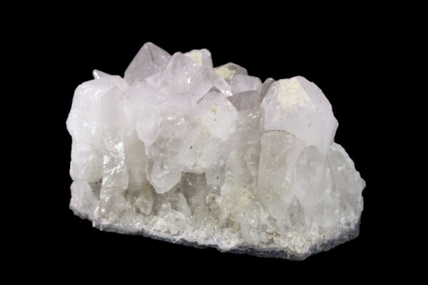 white crystal cluster