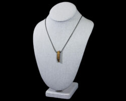 Tiger's Eye necklace on bust