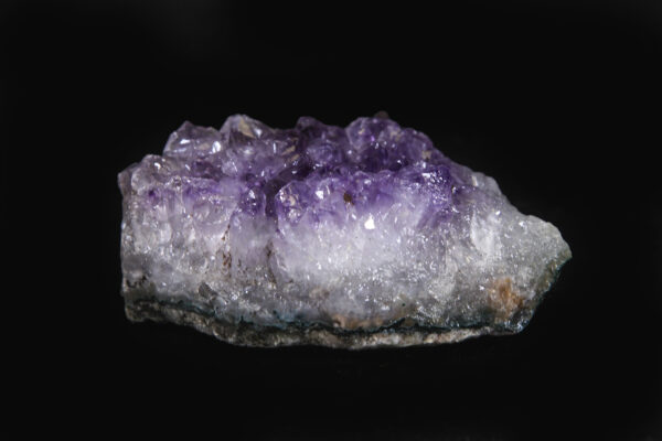 Amethyst Crystal Cluster side view