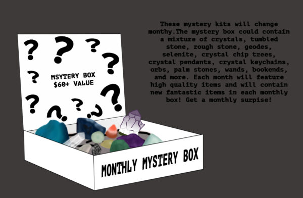 Monthly Mystery box instructions