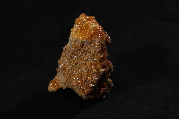 Side of Vanadinite Crystal Clusters with Matrix