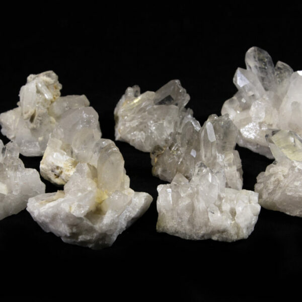 Quartz Crystal Clusters Weighing Under 1 Pound (Five Pound Mix)