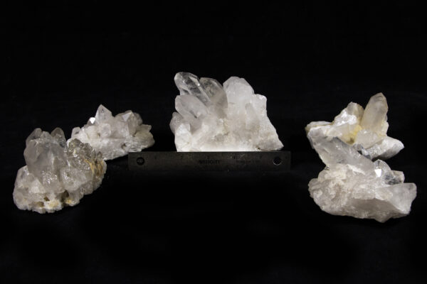 Various Quartz Crystal Clusters Under 1 Pound