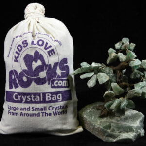 Crystal Combo Deal! ONE Crystal Bag and ONE 7" Aventurine Gemstone Tree