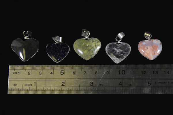 Assorted Small Heart Pendant with ruler