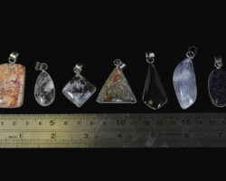 Assorted Gemstone Pendants, Various Shapes (One Pendant)