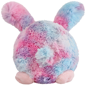 Back of Mini Squishable Cotton Candy Bunny