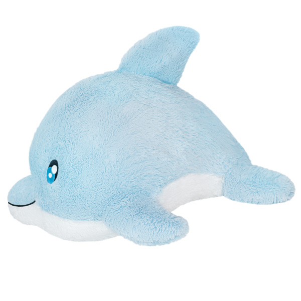 Side of Squishable Dolphin toy