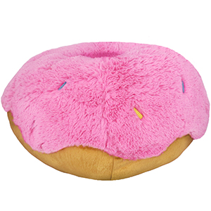 Back of Mini Squishable Pink Donut