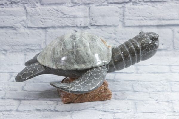 Fred - 18" Marble turtle brown