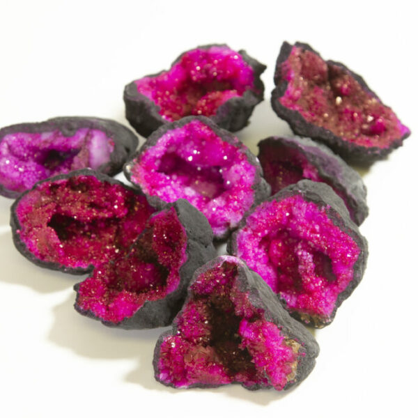 Assorted Small Pink Dyed Geode (Individual Piece)