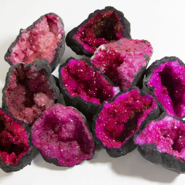 Assorted Large Pink Dyed Geode (Individual Piece)