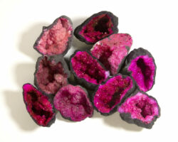 Assorted Large Pink Dyed Geode (Individual Piece)