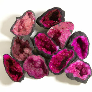 Assorted Large Pink Dyed Geode