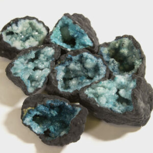 Assorted Large Teal Dyed Geode (Individual Piece)