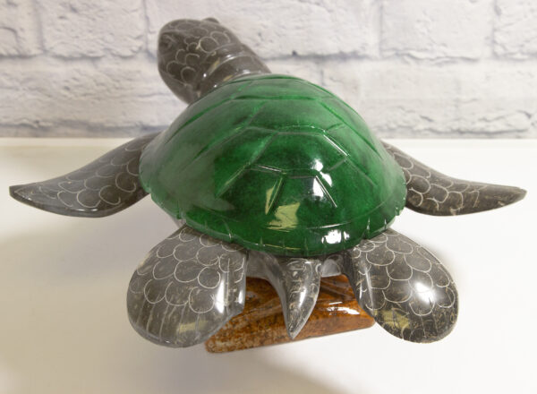 Fred in green -18" marble turtle