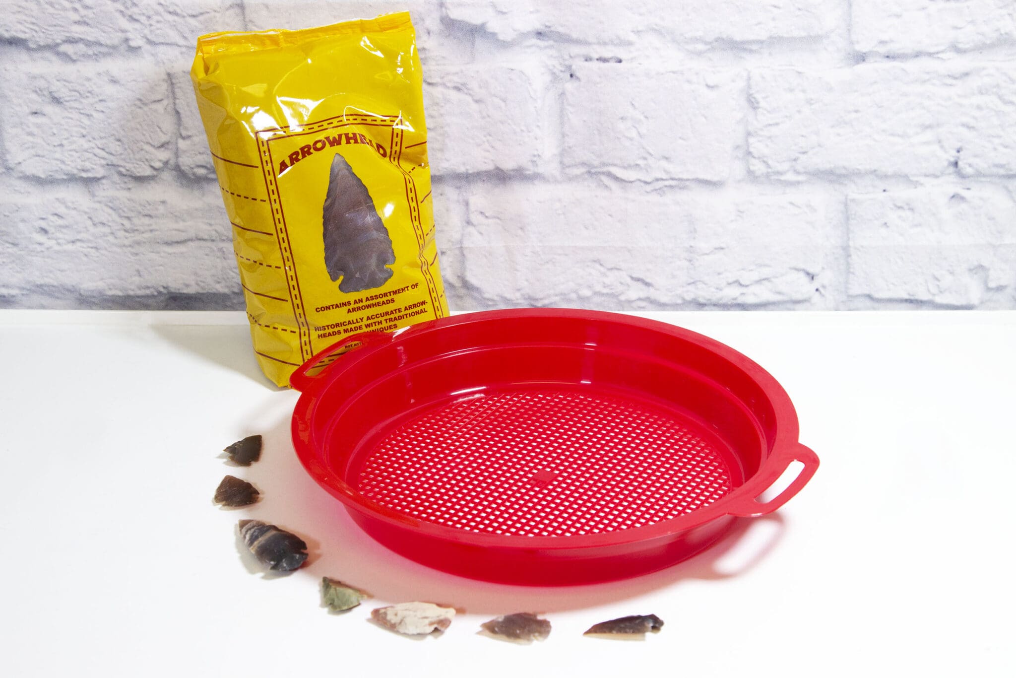 Arrowhead Bag + Sifter - Kids Love Rocks