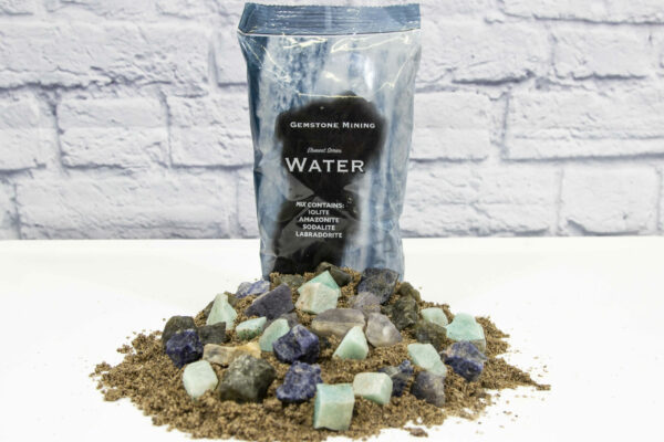 Water Bag (Element Series) with stones in sand