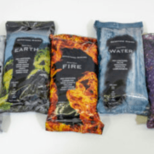 Element Series Mining Bags Fire, Earth, Water, Air, Space