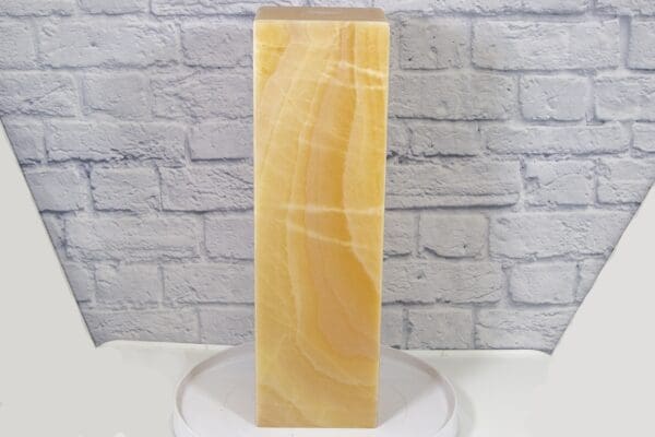 Galaxy Onyx Pedestal Lamp Flat Side