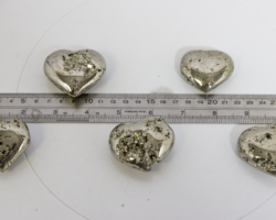 Pyrite heart 1.5"